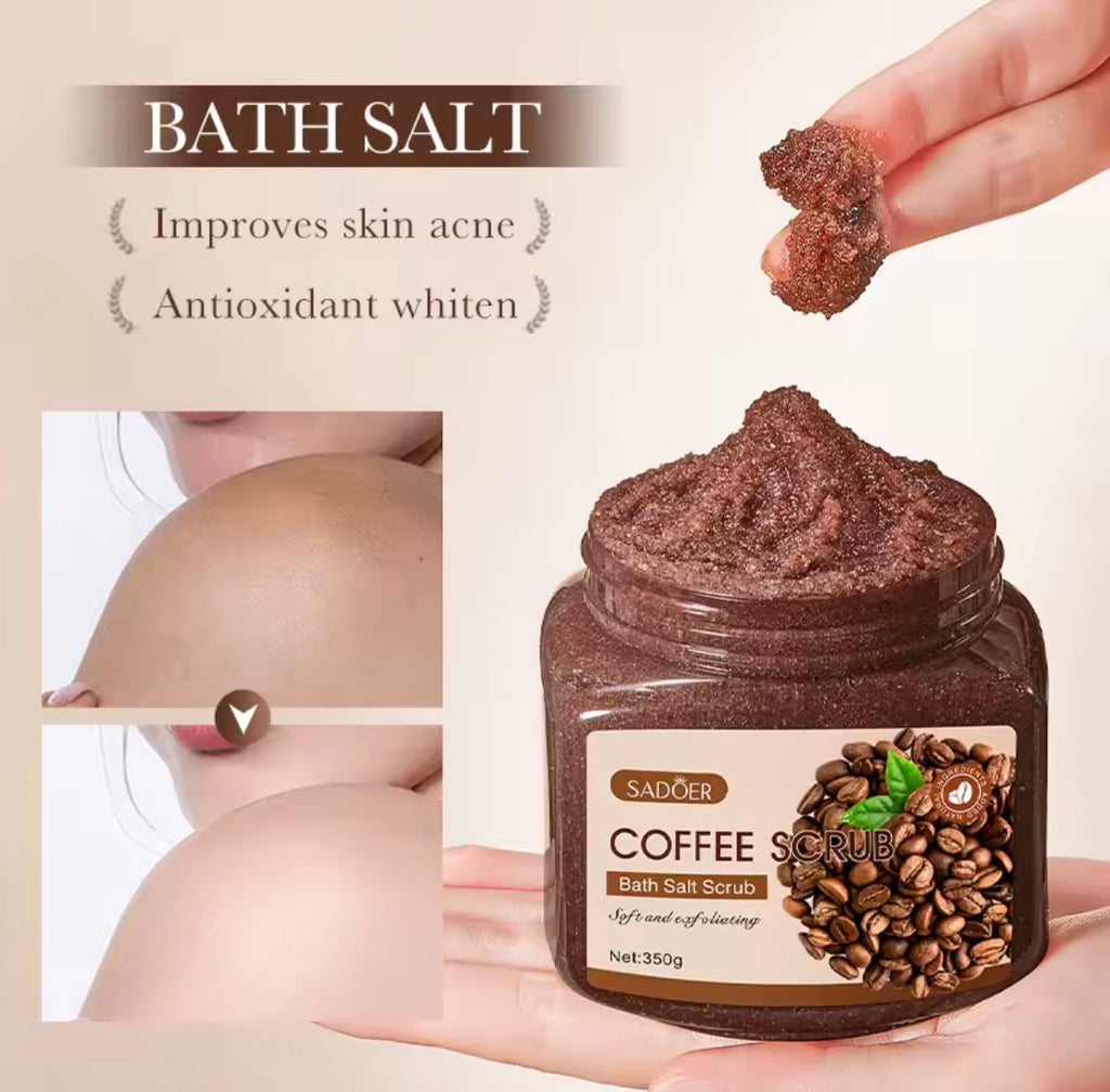 Sadoer Coffee Bath Salt Scrub