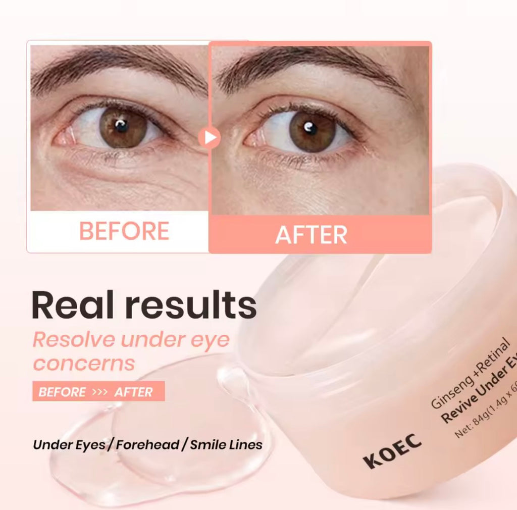 Koec Ginseng+Retinal Revive Under Eye Patches