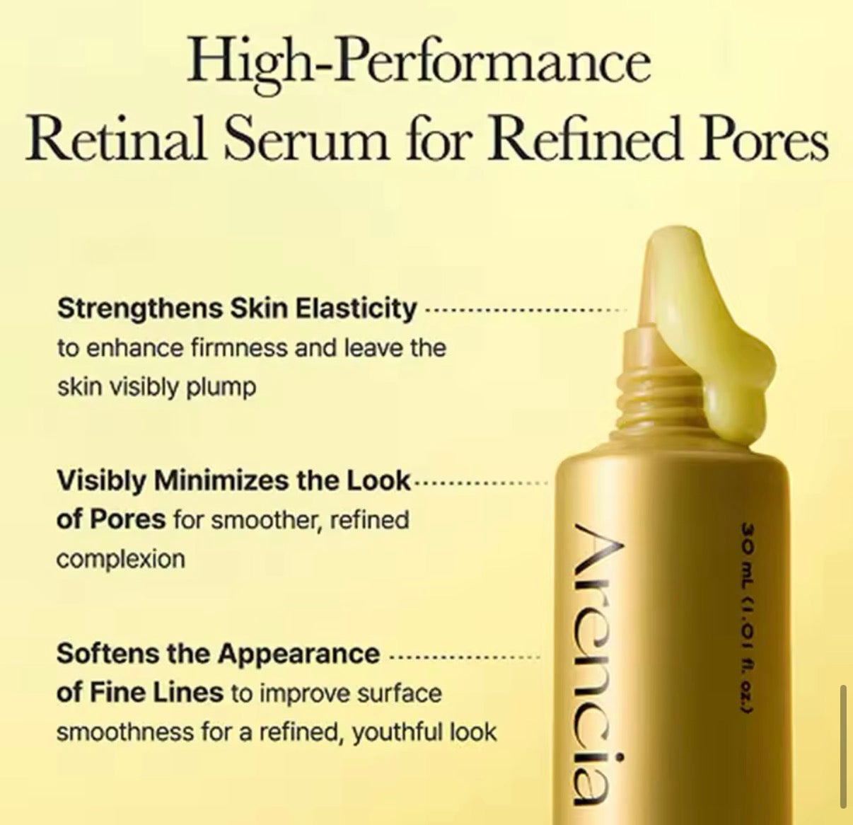 Arencia Retinal Serum Face and Eye Moisturiser