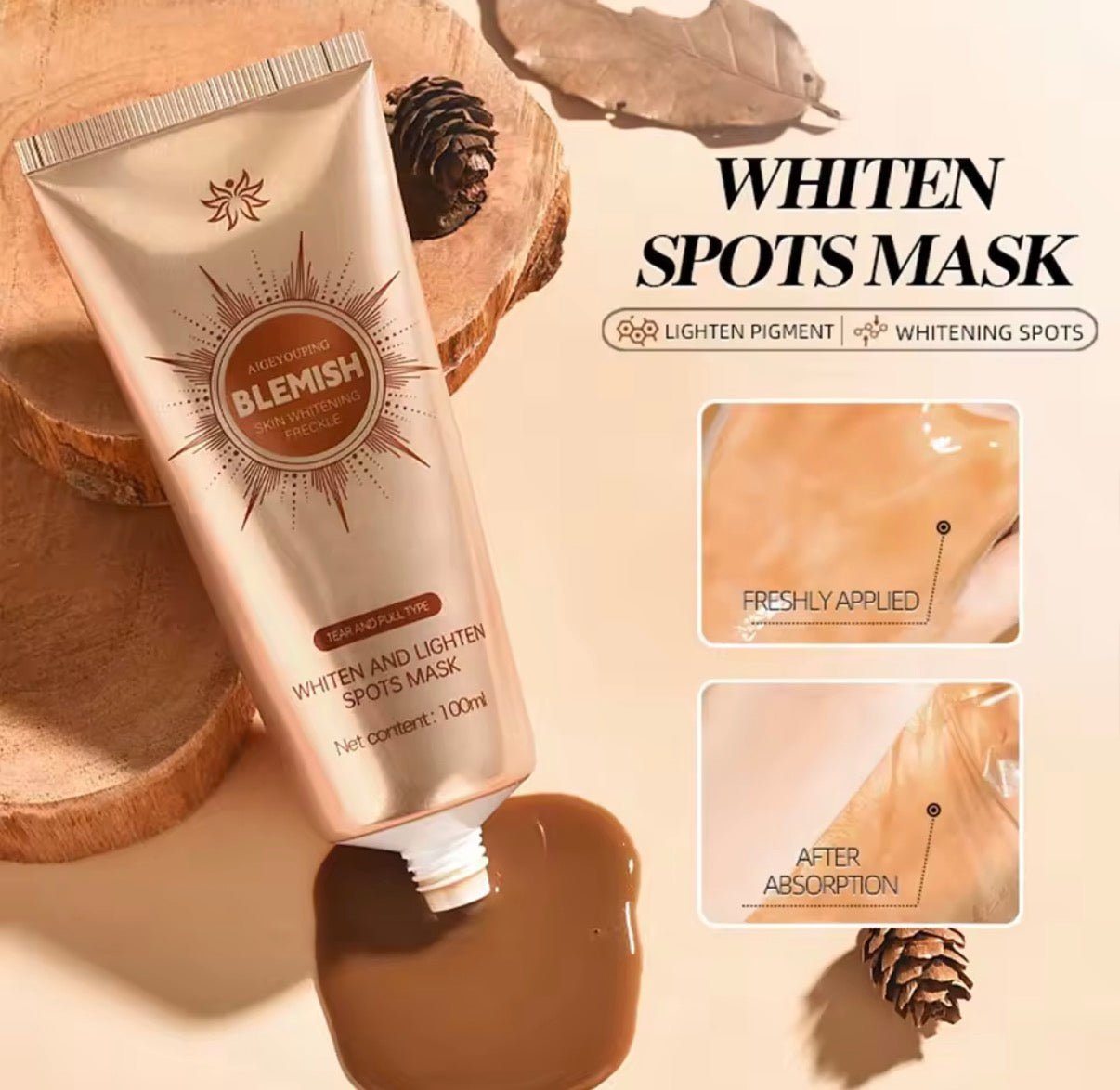 Blemish Whiten and Lighten Face Mask