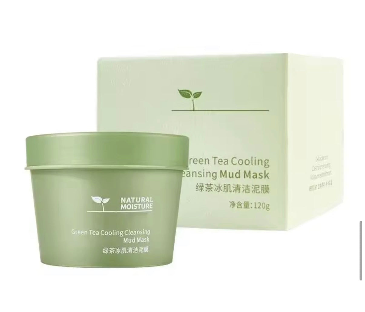 Green Tea Cooling Cleansing Mud Mask