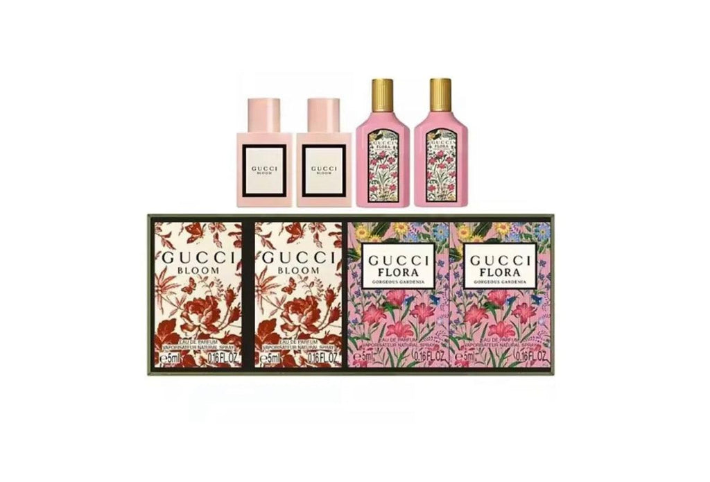 Gucci Bloom & Flora set (4x5ml).