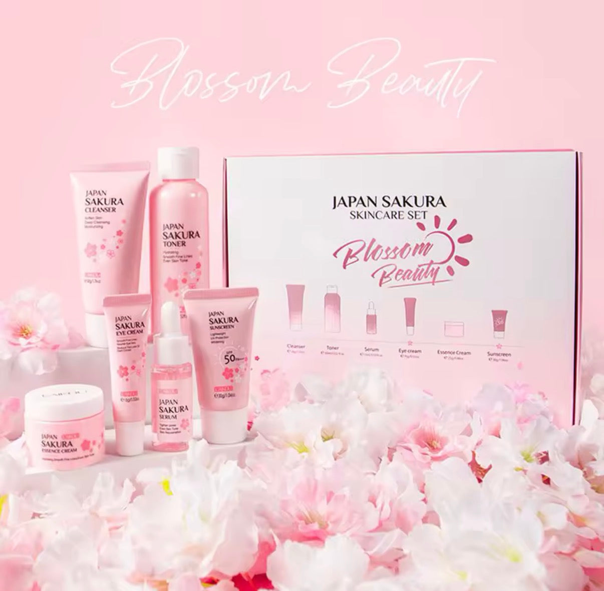 Japan Sakura Skincare Set