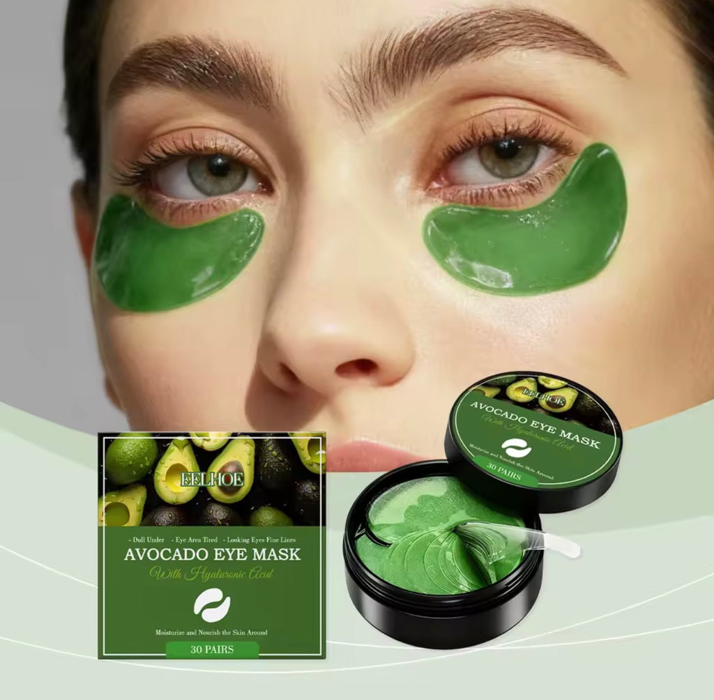 Avocado Eye Mask with Hyaluronic Acid Pair of 30
