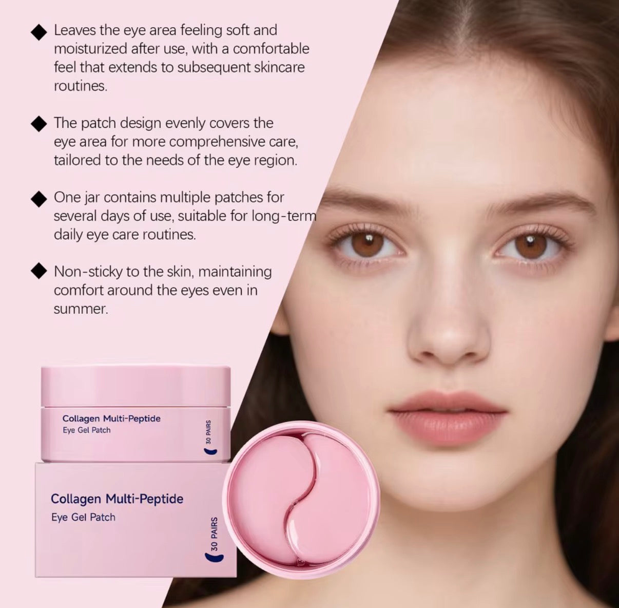 Collagen Multi-Peptide Eye Gel patches pack of 30