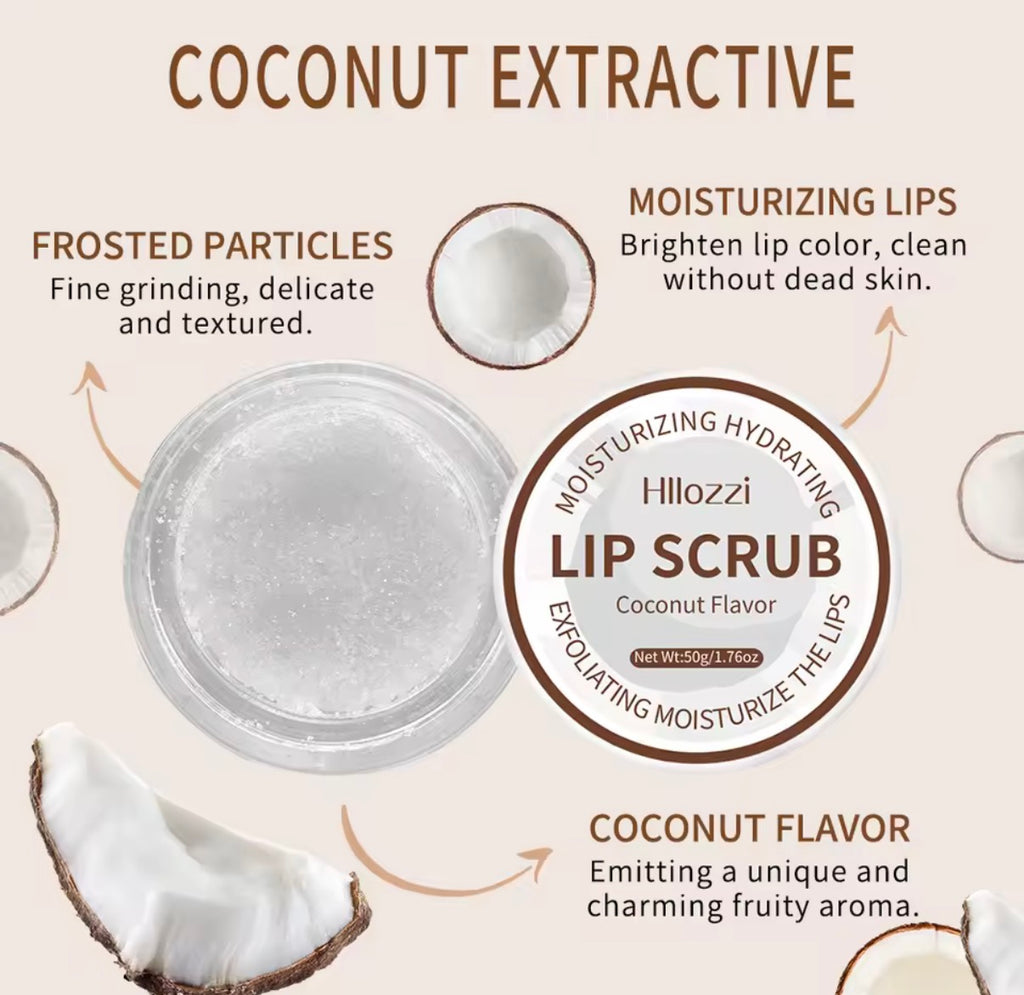 Coconut Lip Scrub 50g