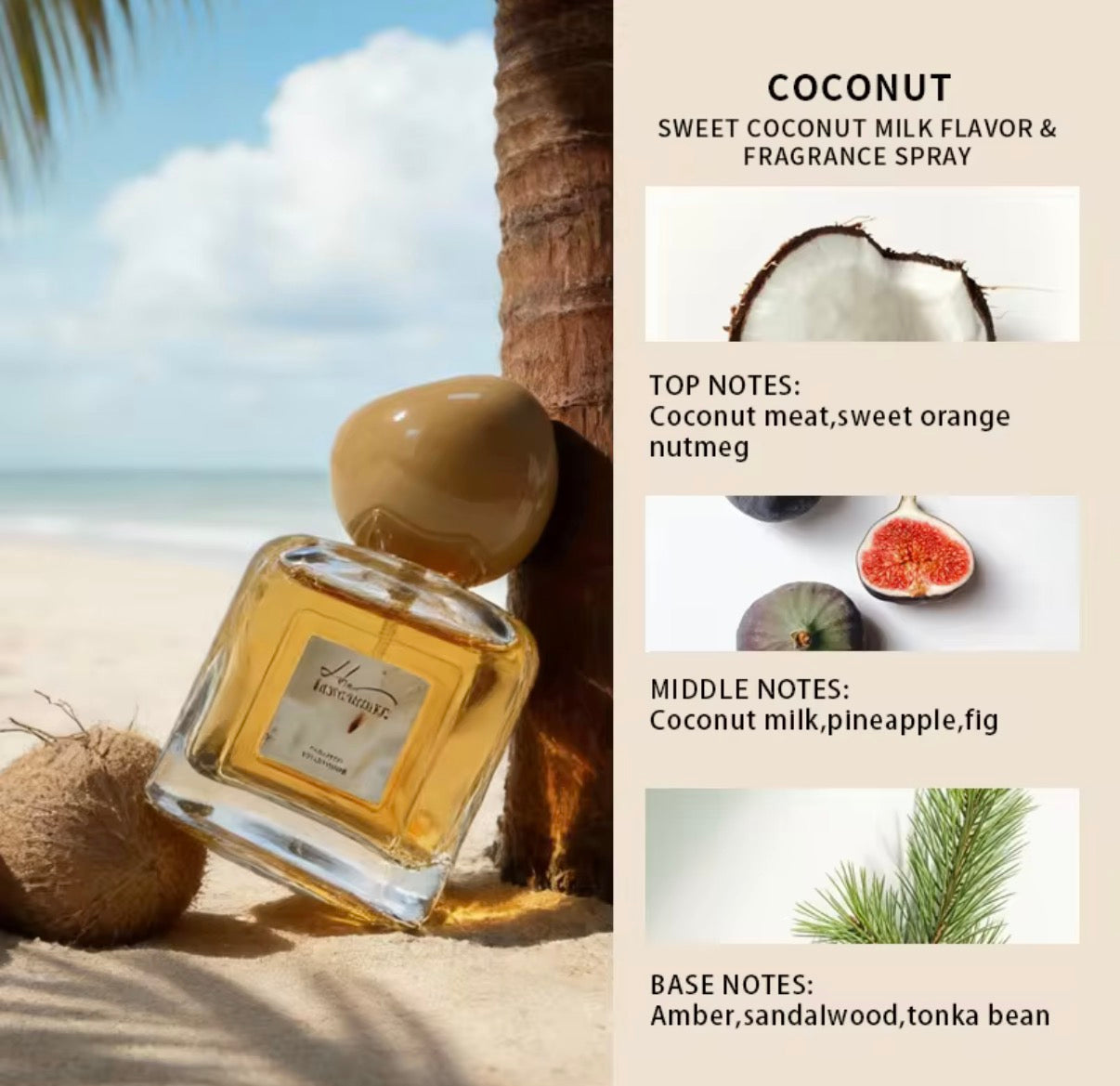 Hope Christine Coconute Eau de Parfum 50ml