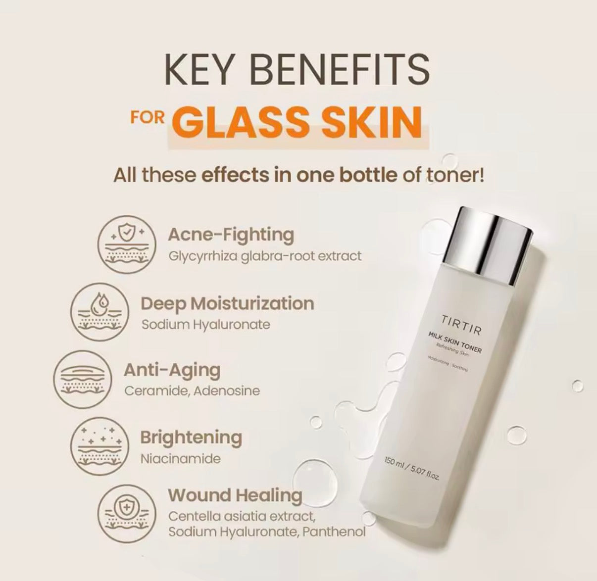 Tirtir Milk Skin Toner 150ml