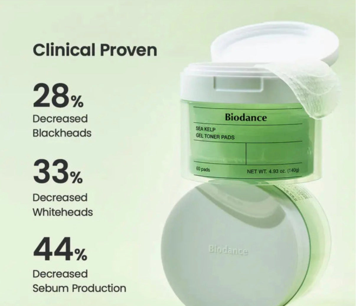 Biodance Sea Kelp Gel Toner Pads (60 Pads)