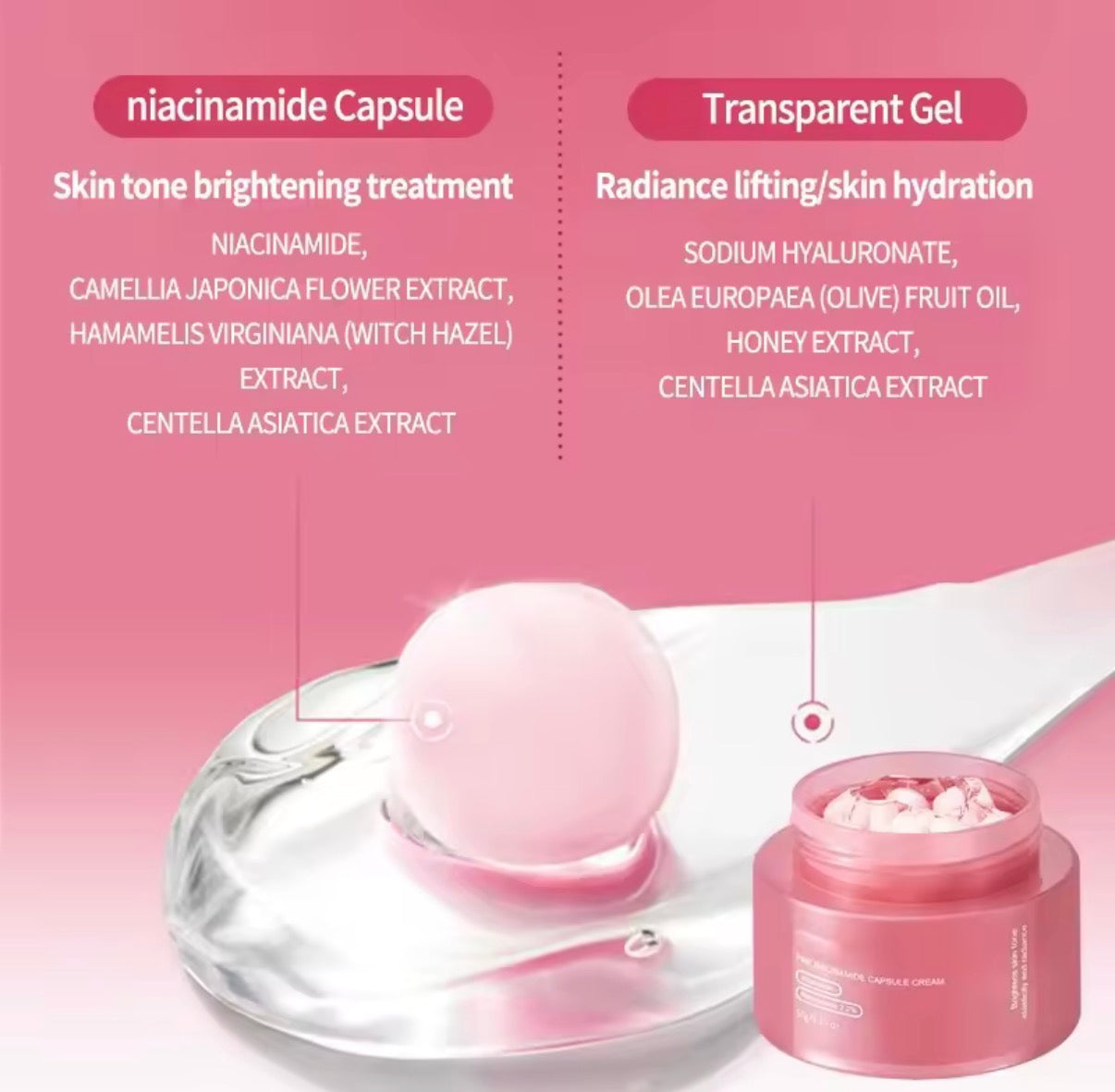 PDRN Pink Collagen Moisturising Cream 55g
