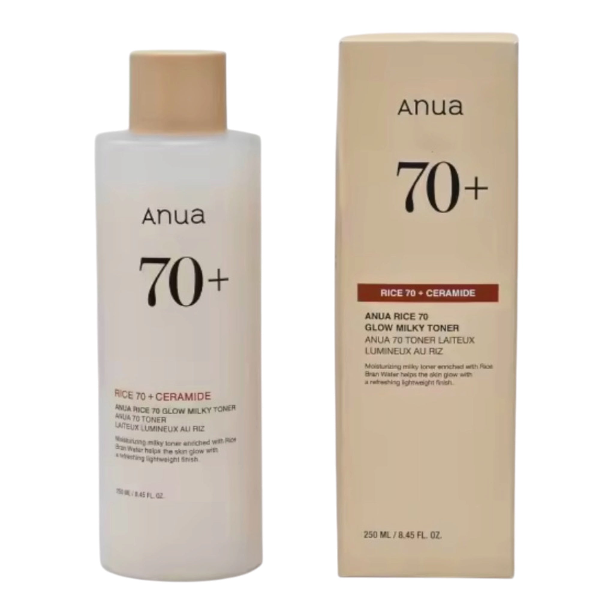 Anua Aqua Rice Milky Glow Toner 250ml
