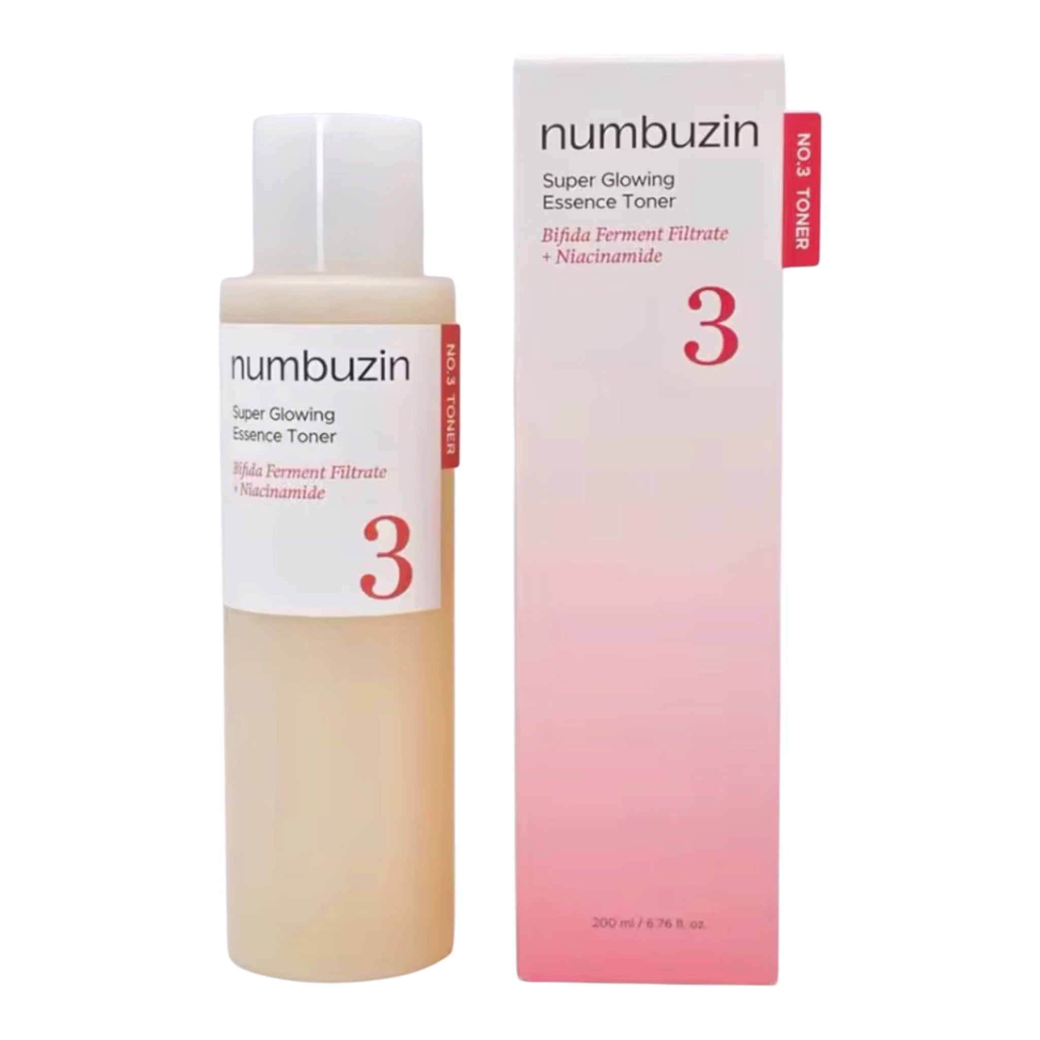 Numbuzin Super Glowing Essence Toner 200ml