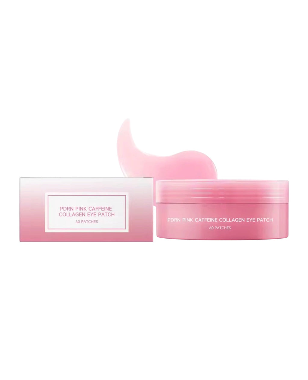 Pink Collagen Caffeine Eye Patches