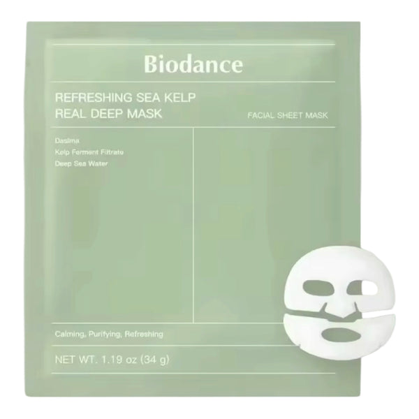 Biodance Refreshing Sea Kelp Face Mask