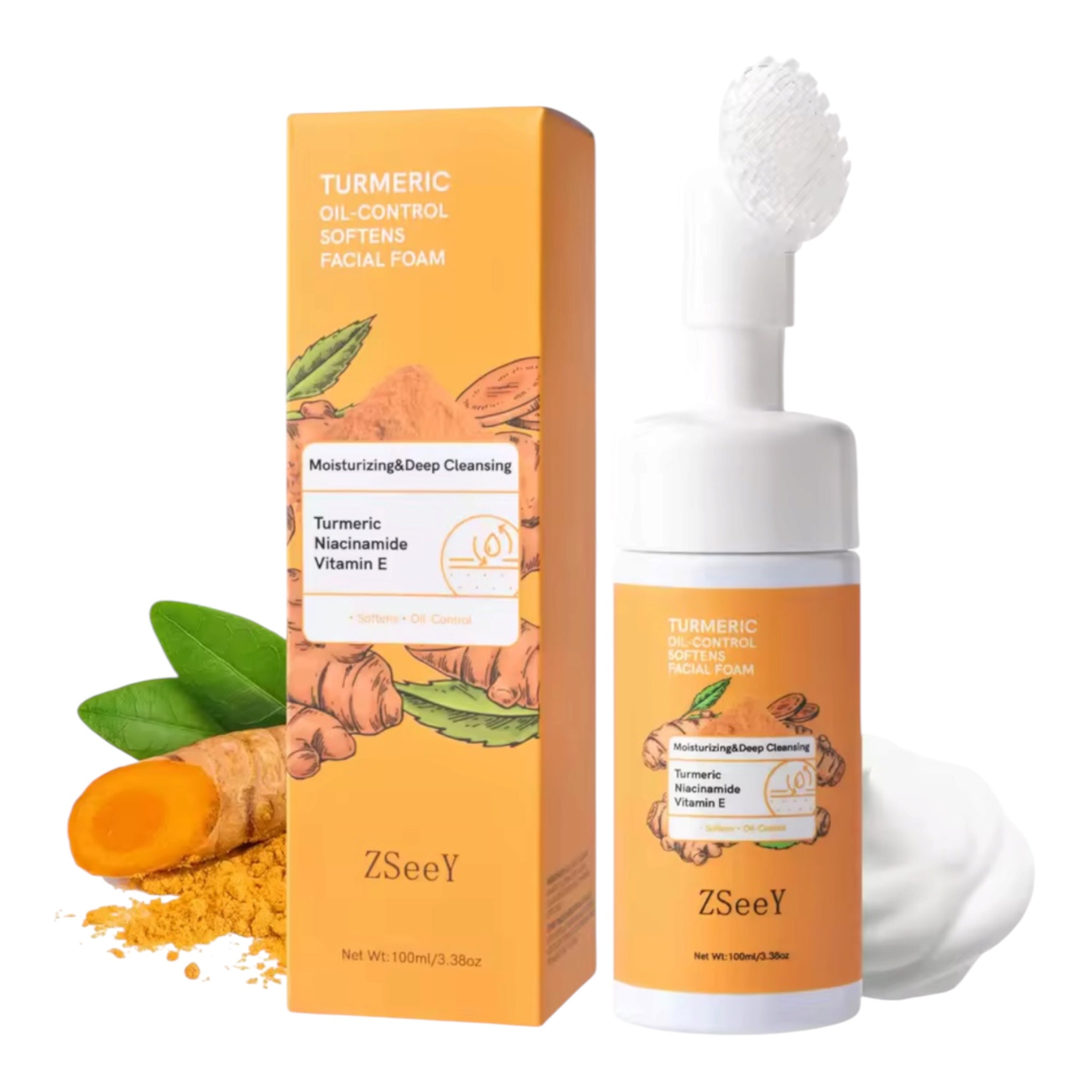 ZSeeY Moisturising Facial Cleanser Turmeric
