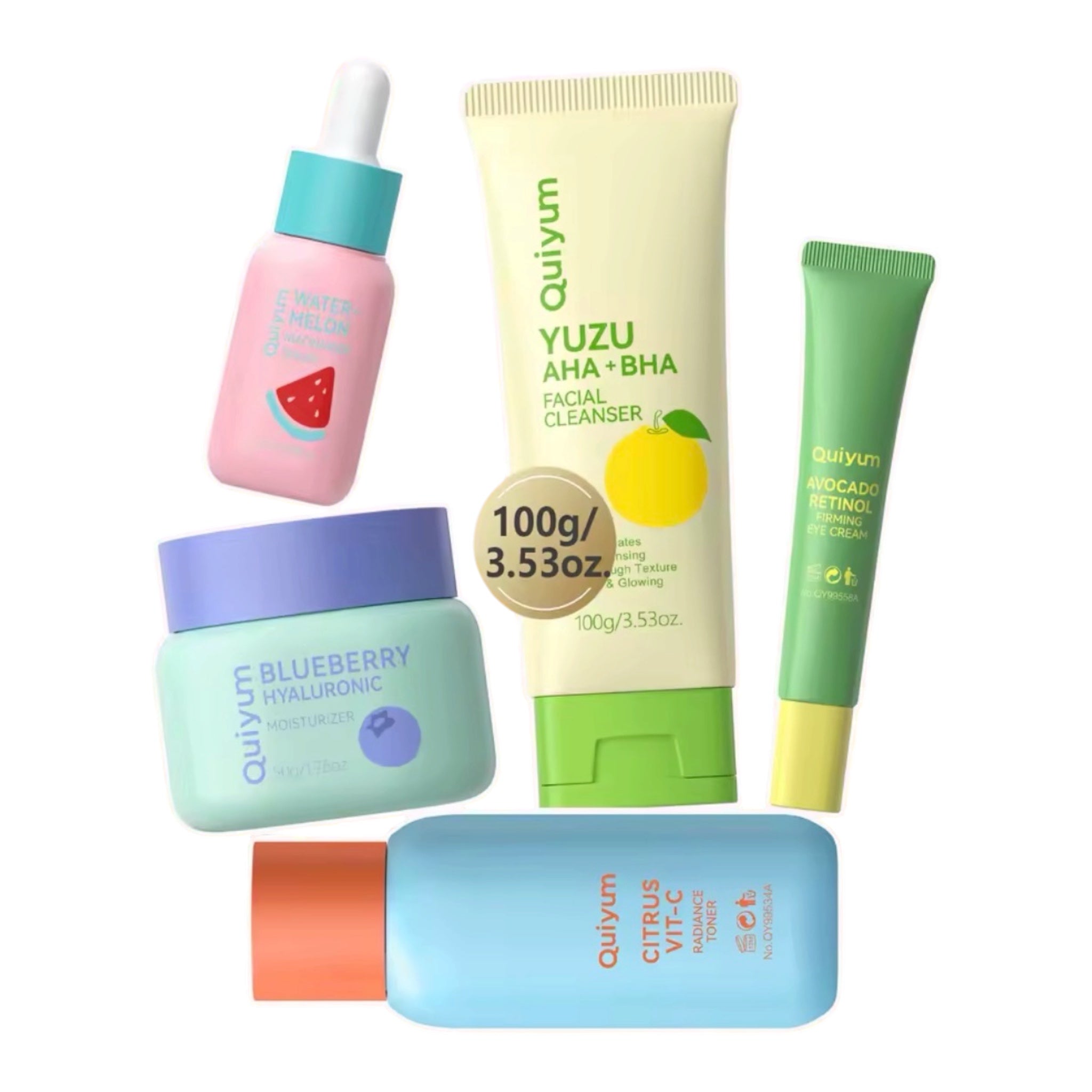 Quiyum Fresh Fruit Full Skin Care Set
