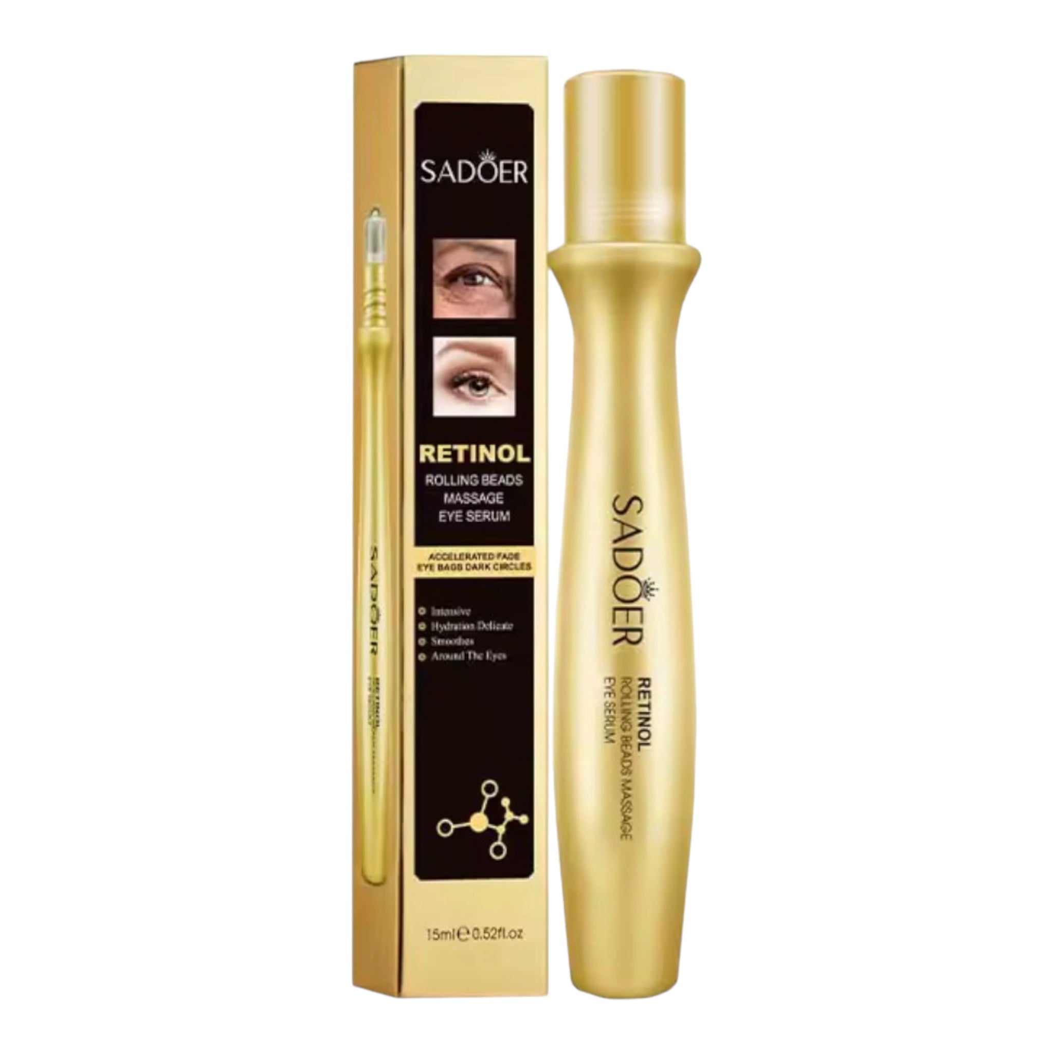 Sadoer Rolling Beads Retinol Eye Serum